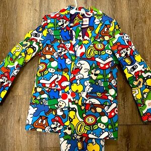 Mario OppoSuit jacket, tie and pants